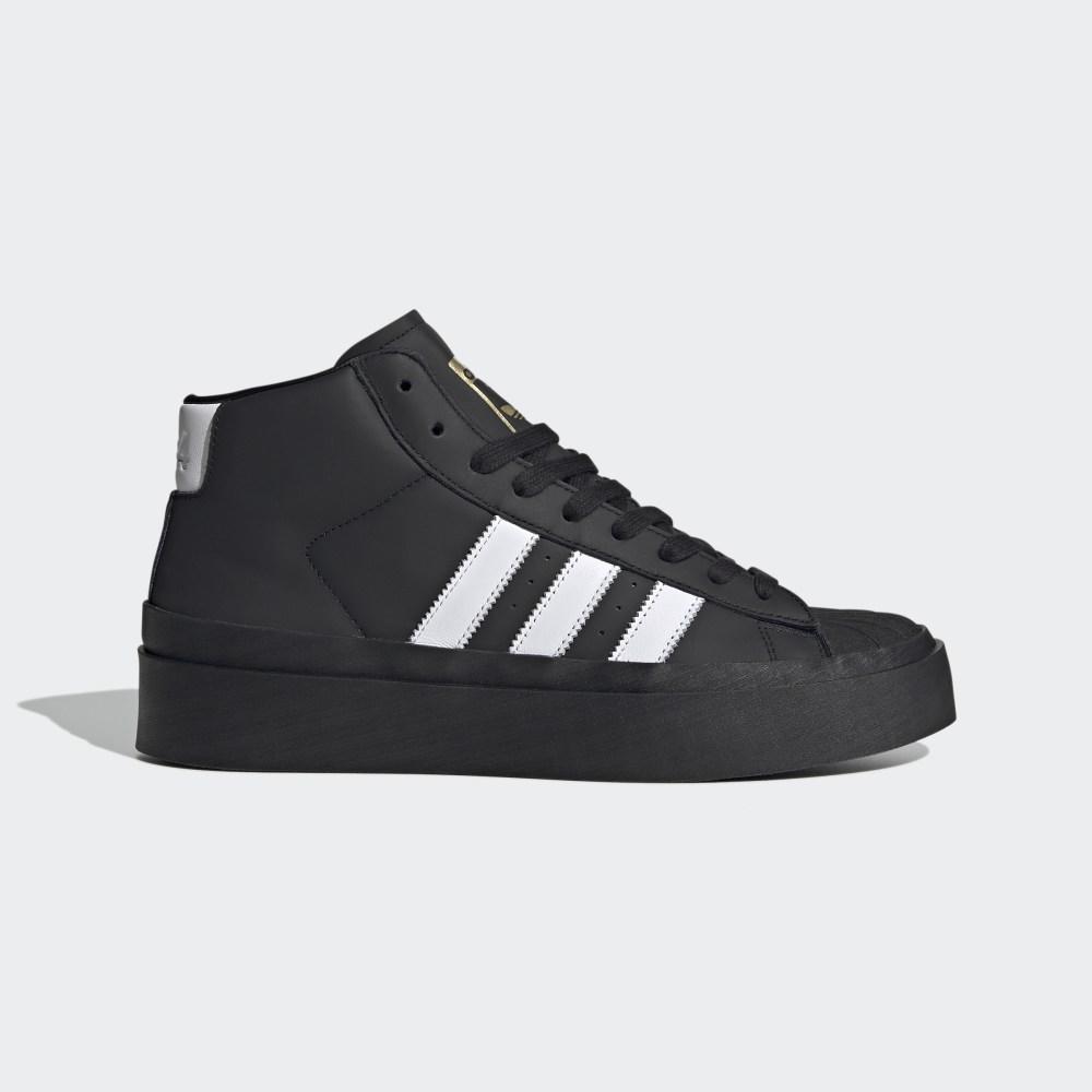 Adidas Men's 424 Pro Model Originals Shoes Black/White/Black Ireland FX6849